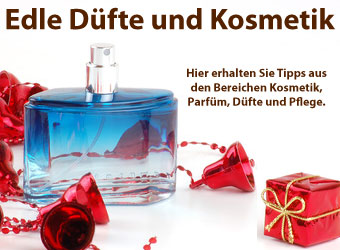 Parfüm, Kosmetik, Düfte als Weihnachtsgeschenke