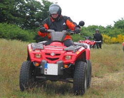 Quad-Tour, Quad fahren als Geschenk zu Weihnachten