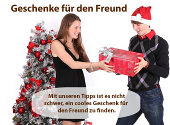 Weihnachtsgeschenke fuer den Freund