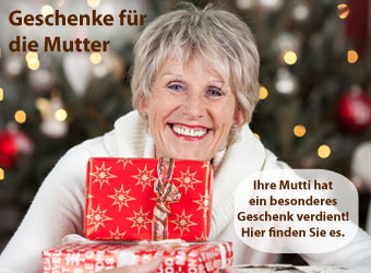 Geschenkideen zu Weihnachten fuer die Mama, Mutti, Mutter