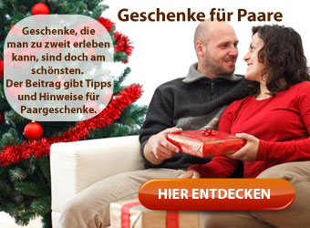 Weihnachtsgeschenk fuer Paare